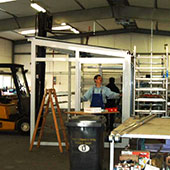 Fertigung eines Wintergartens