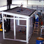 Fertigung eines Wintergartens