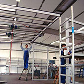 Fertigung eines Wintergartens